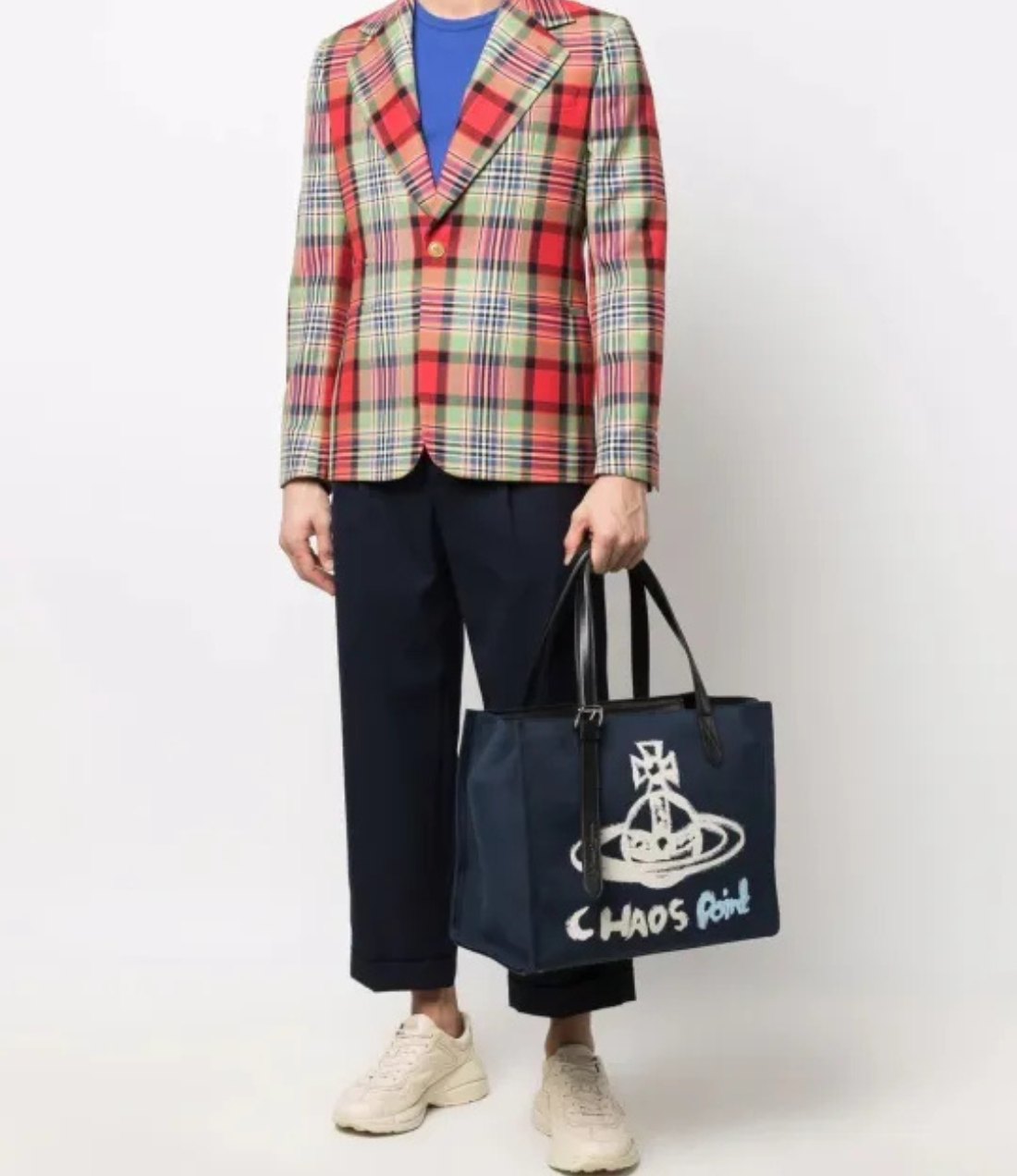 Chaos Point Canvas Tote