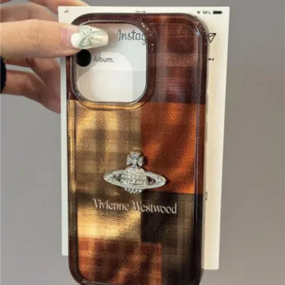 Vivienne Westwood Amber Gradient Orb Phone Case