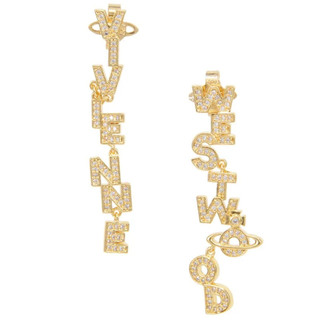 VW Alphabet Earrings