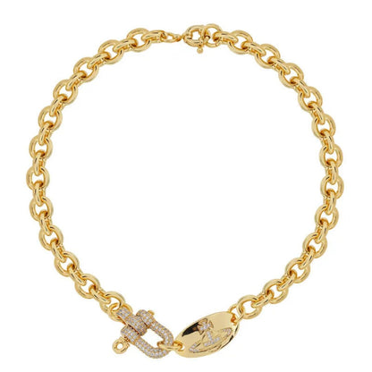 NOVA U-Link Clasp Chain Necklace