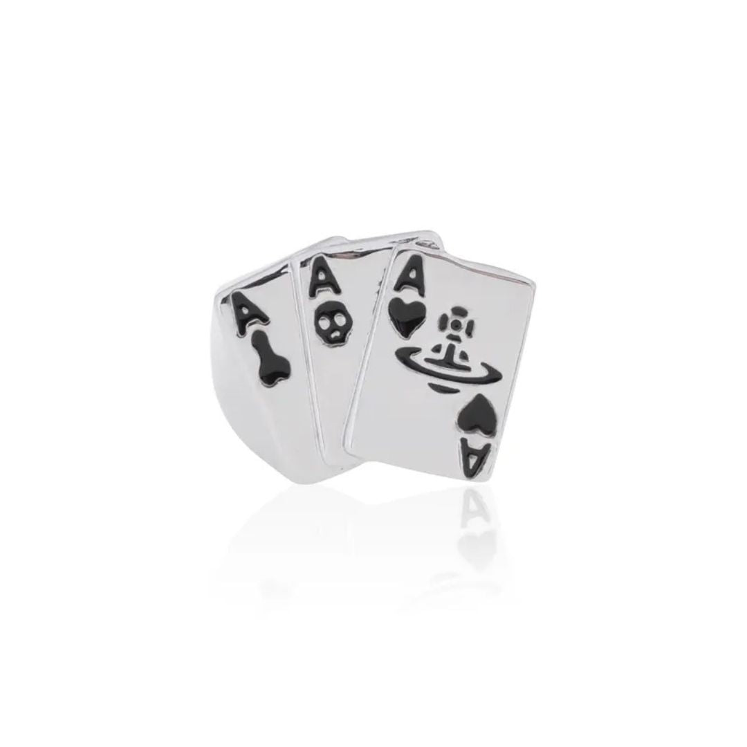 Royal Flush Emblem Ring