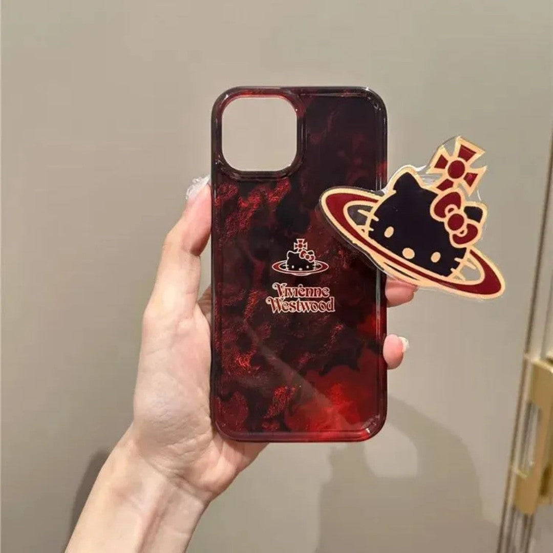 3D HelloKitty Saturn Phone Case