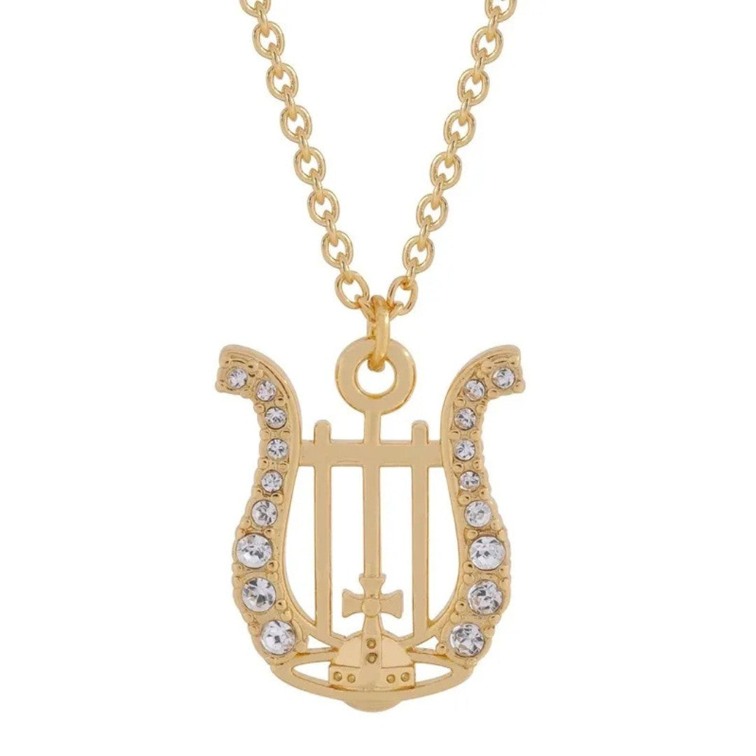Harp Saturn Necklace