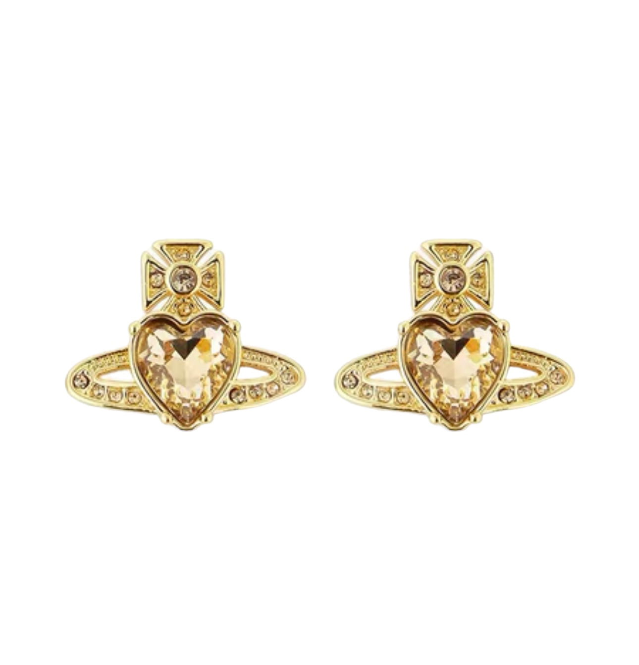 Heart Earrings (with box)