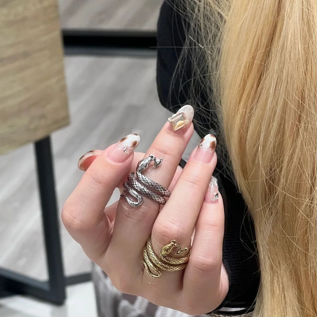 Serpent Coil Emblem Ring