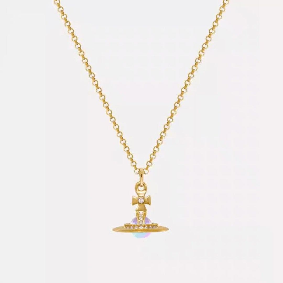 NEW 20MM 10MM 6MM Tiny Orb Pendant Necklace