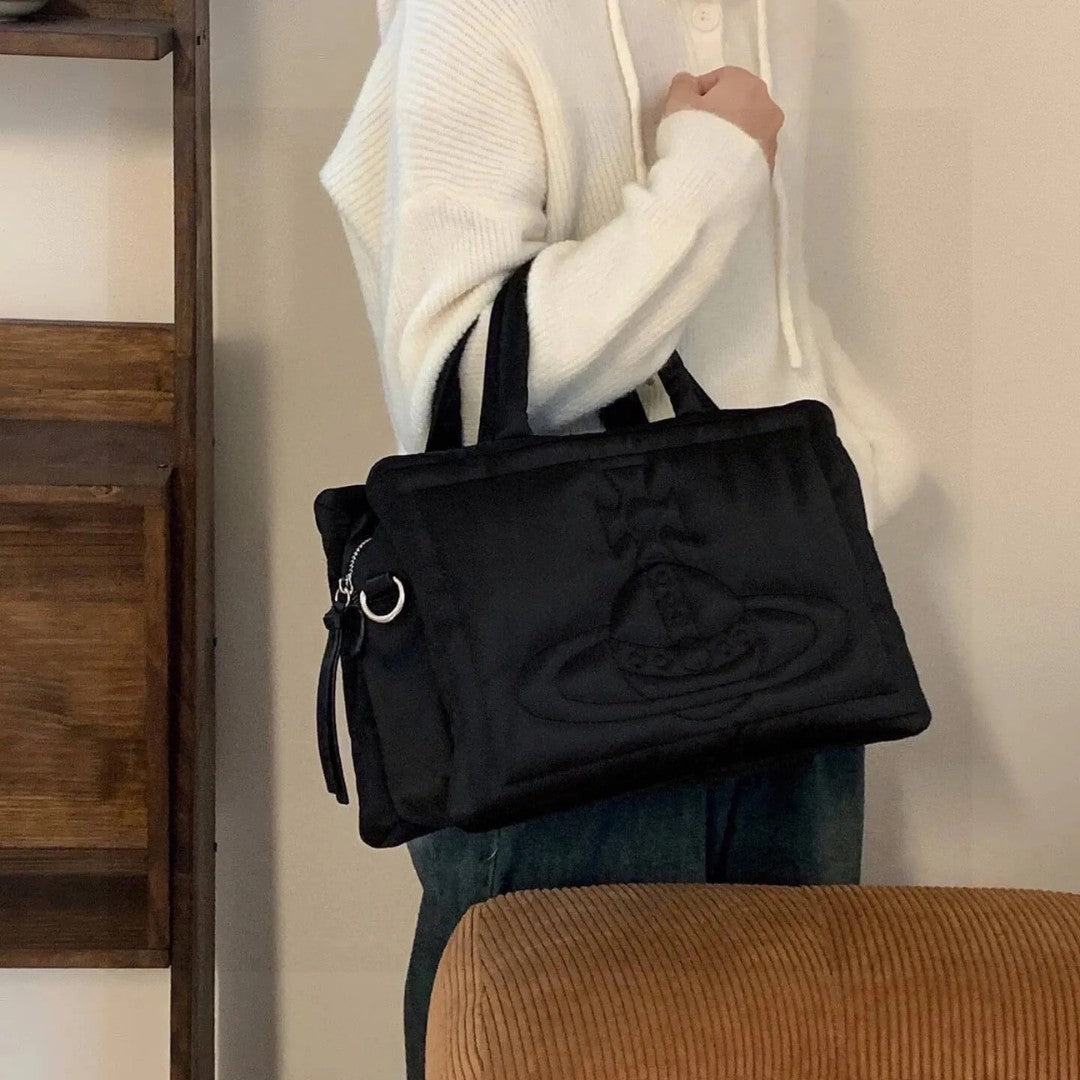 Square Padded Saturn Bag