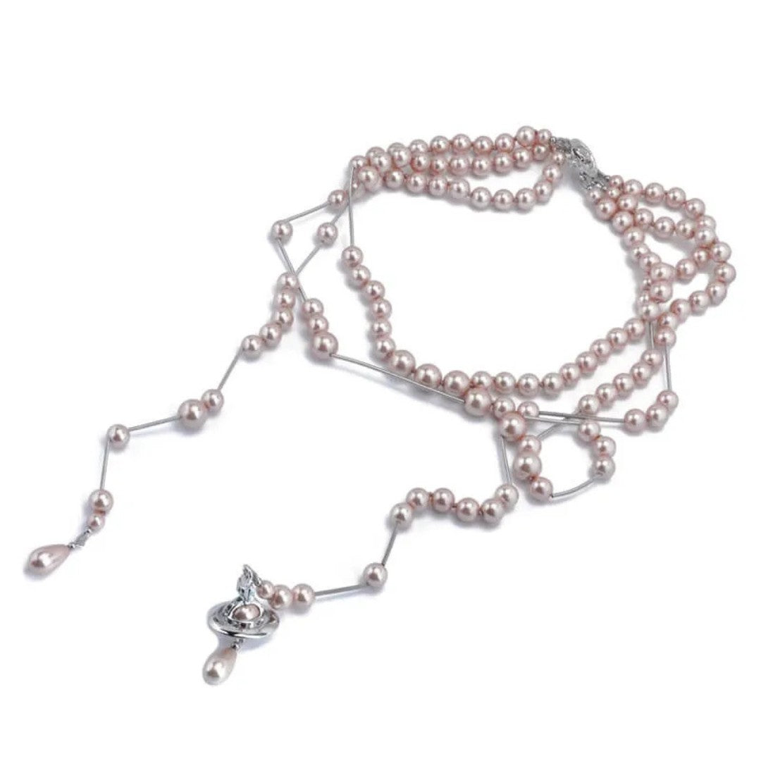 NANA Broken Pearl Necklace