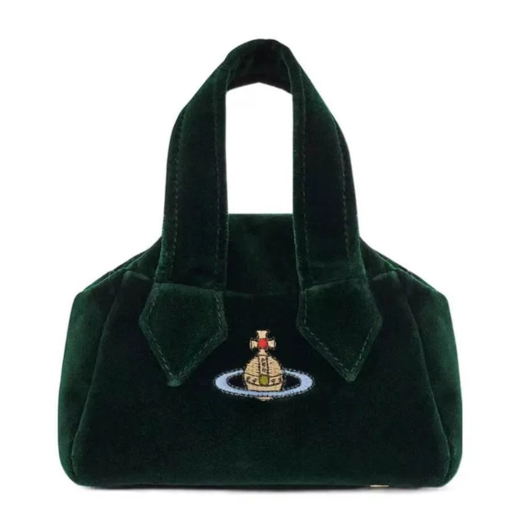 Mini Velvet Chain Yasmine Bag with Dust Bag