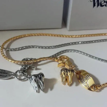 RIMA Tooth Saturn Necklace