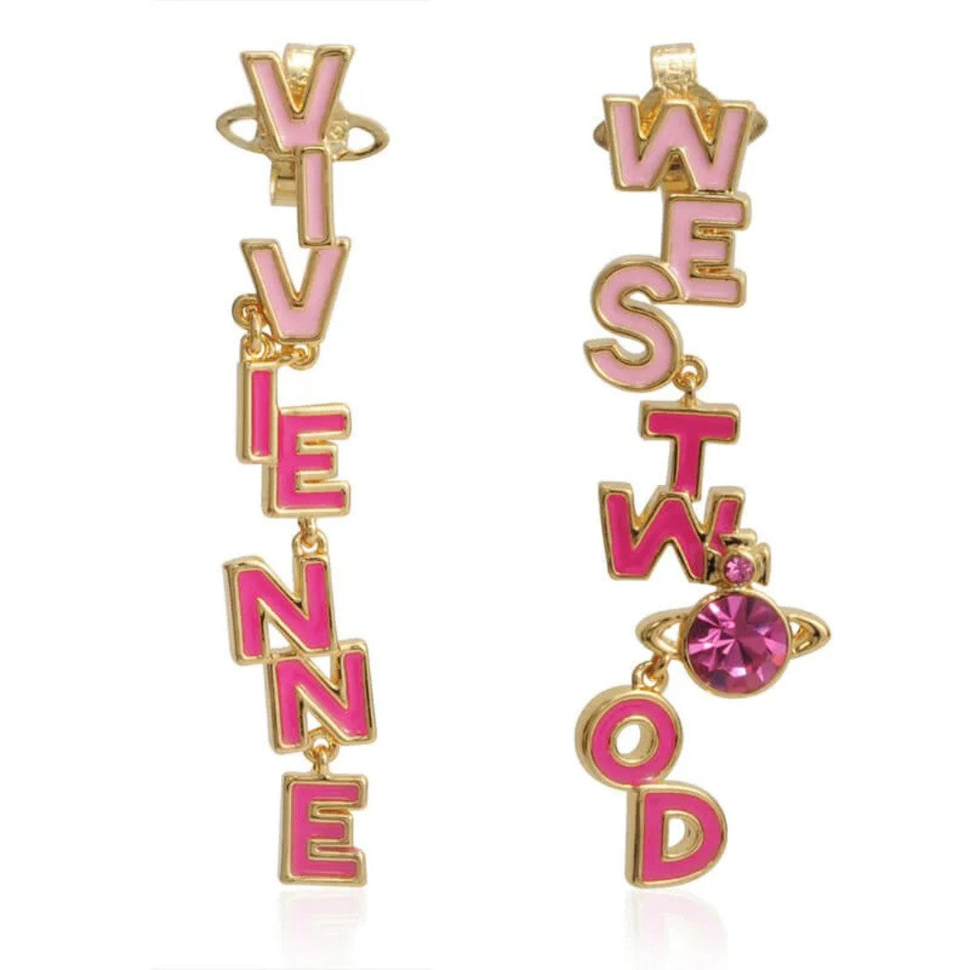 VW Alphabet Earrings