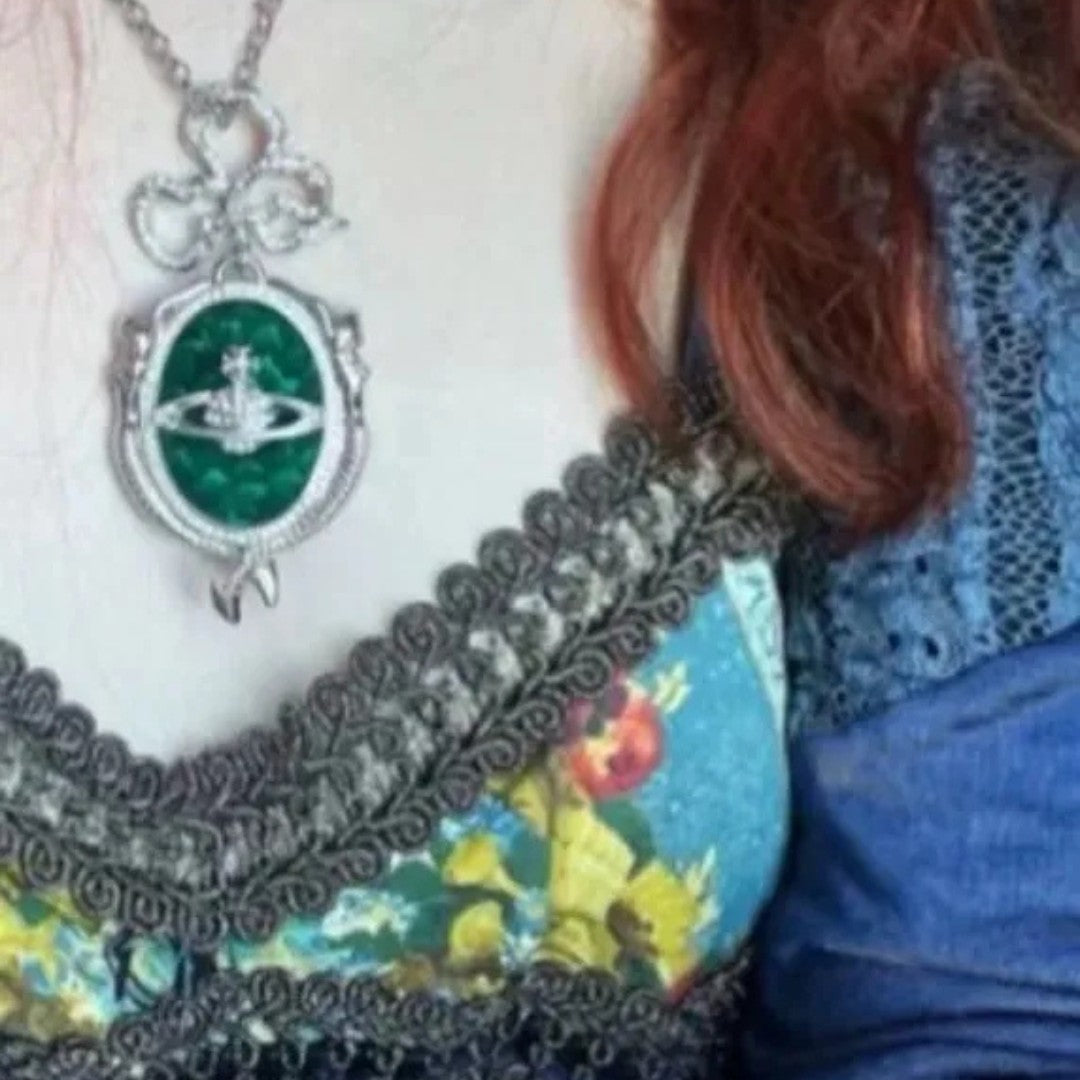 Vintage Mermaid Pendant Necklace