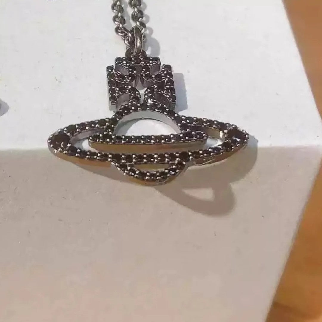 TRUDY Saturn Necklace