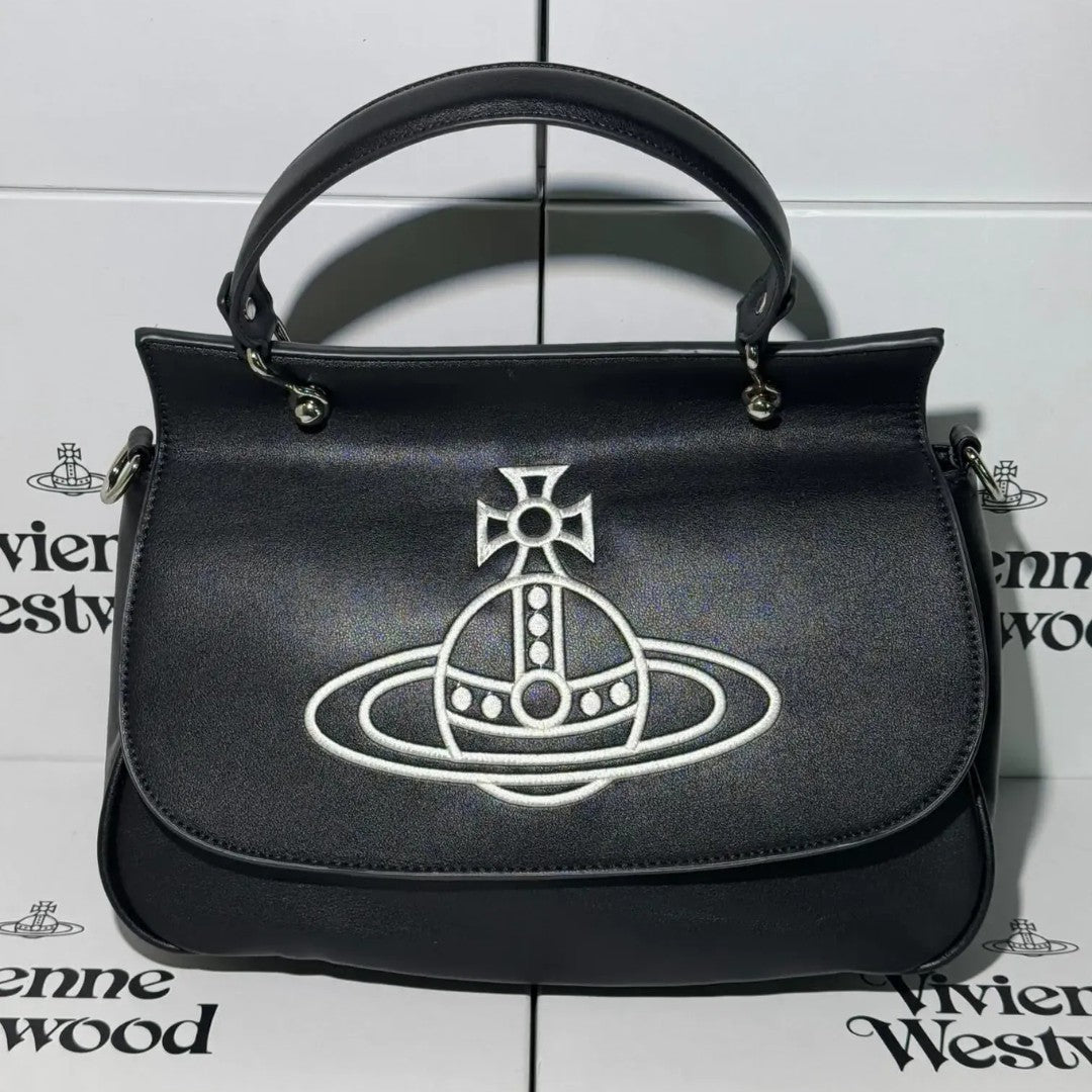 Leather Saturn Bag