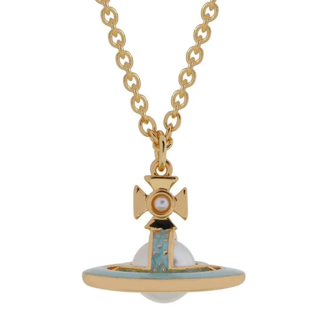 SIMONETTA Lacquered Saturn Necklace