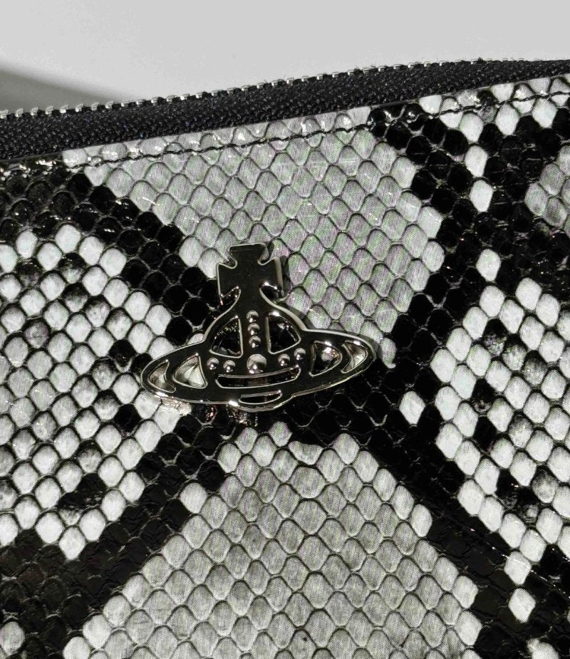 Snake Pattern Saturn Wallet