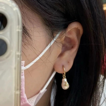 NORMA Gourd Pearl Earrings