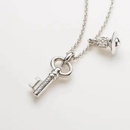 EUNICE Key Charm Necklace