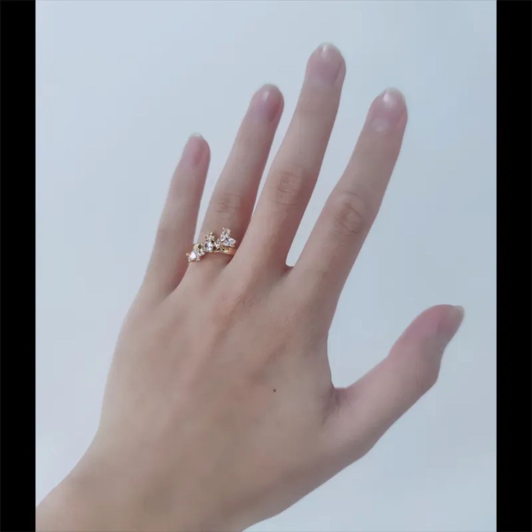 Celestial Cluster Orb Ring