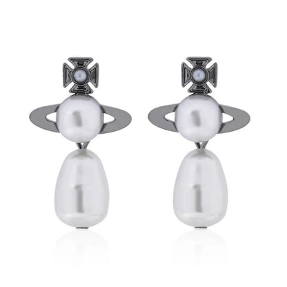 INASS Detachable Pearl Earrings