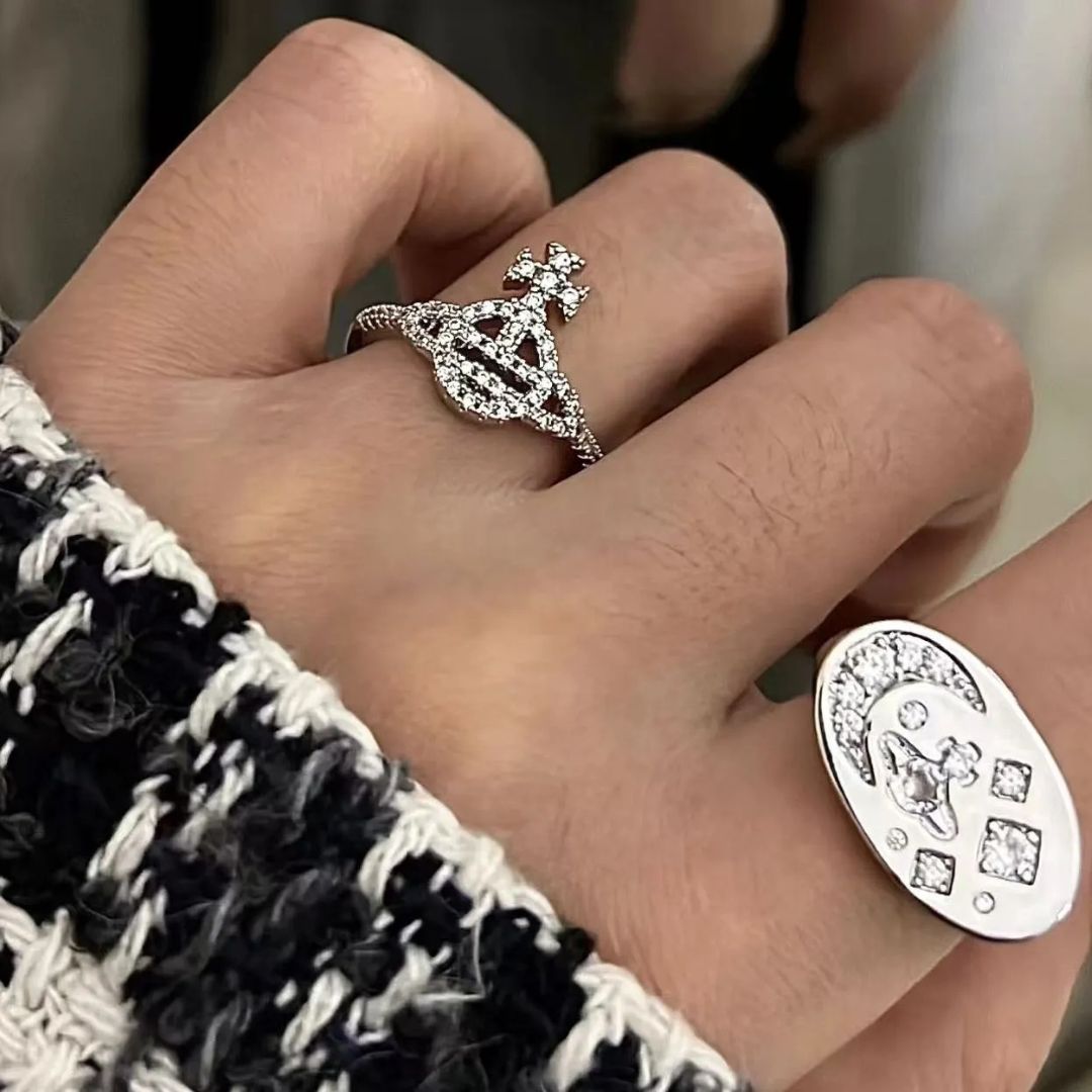 Celestial Orb Signet Ring