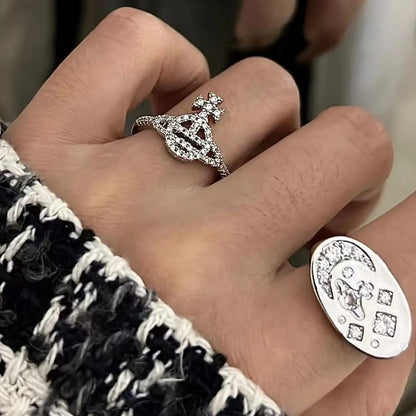 Celestial Orb Signet Ring