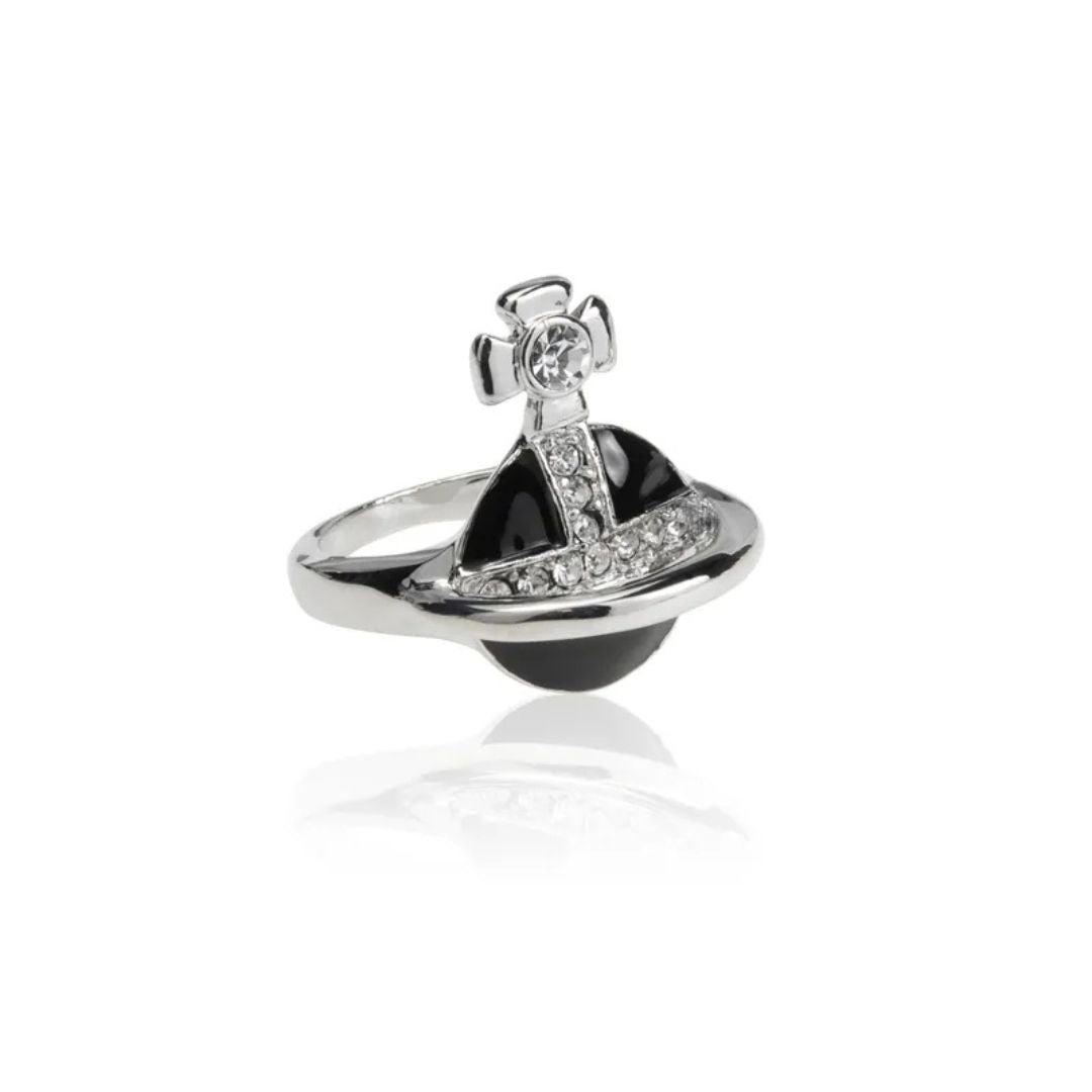 Crystal Orbit Dome Ring