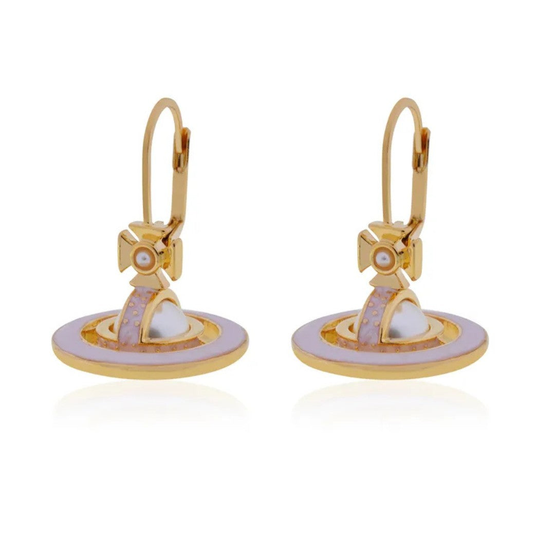 SIMONETTA Lacquered Saturn Earrings