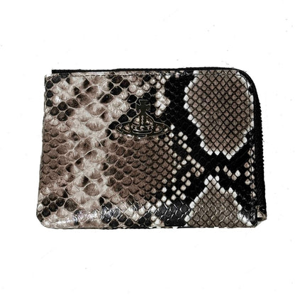 Snake Pattern Saturn Wallet