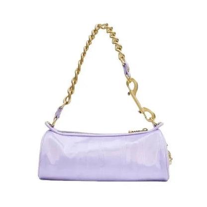 Mini Chain Cylinder Shoulder Bag