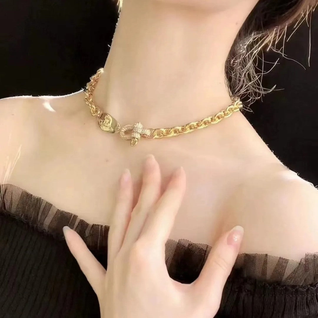 NOVA U-Link Clasp Chain Necklace