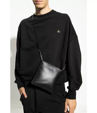 Leather Saturn Satchel