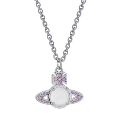 PETULLA Fortune Saturn Necklace