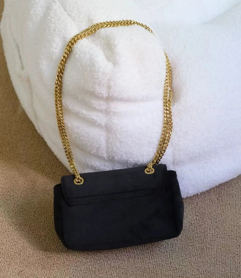 Velvet Crossbody Saturn Bag