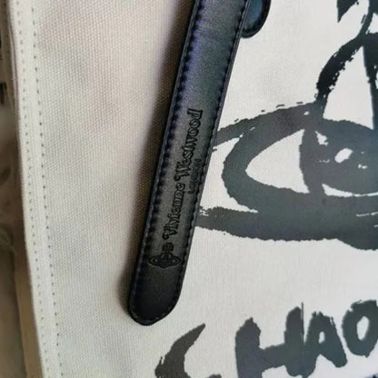 Chaos Point Canvas Tote