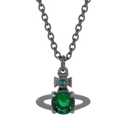 REINA Petite Zircon Orb Necklace