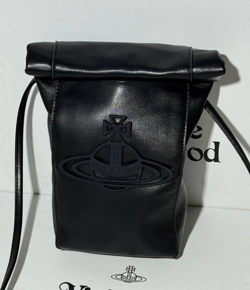 Saturn Logo Crossbody Pouch
