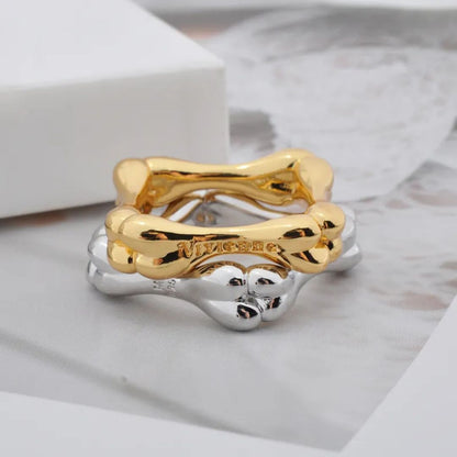 Bone-Link Sculpted Ring