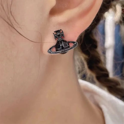 Mini Beaded Orb Stud Earrings