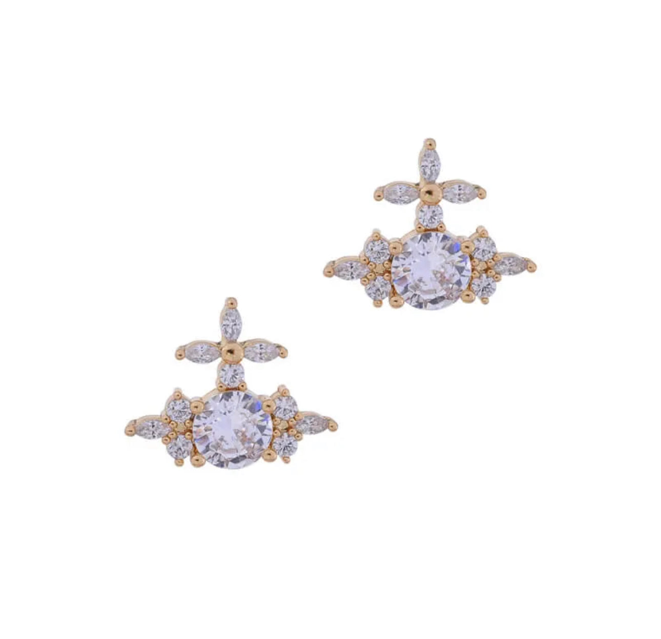COLETTE Saturn Diamond Earrings