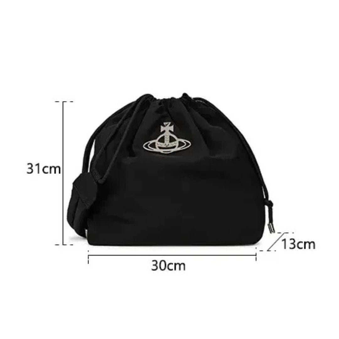 Nylon Drawstring Saturn Bag