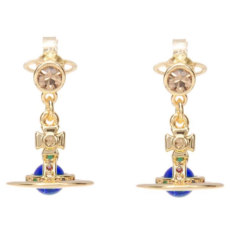 6MM ORB Classic Saturn Earrings (with box)