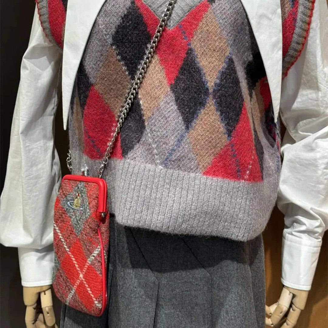 Plaid Saturn Bag in Five Styles