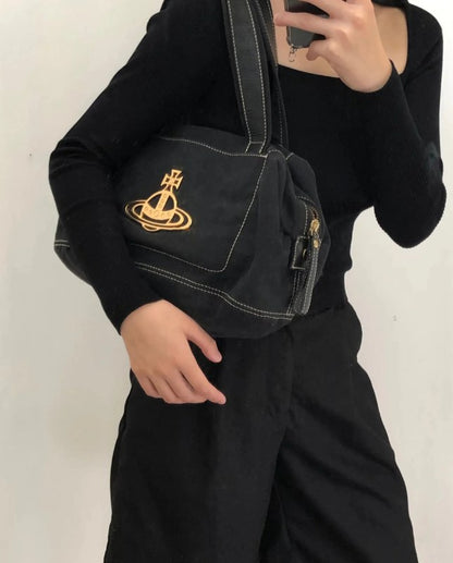 Vintage Canvas Large Tote Bag