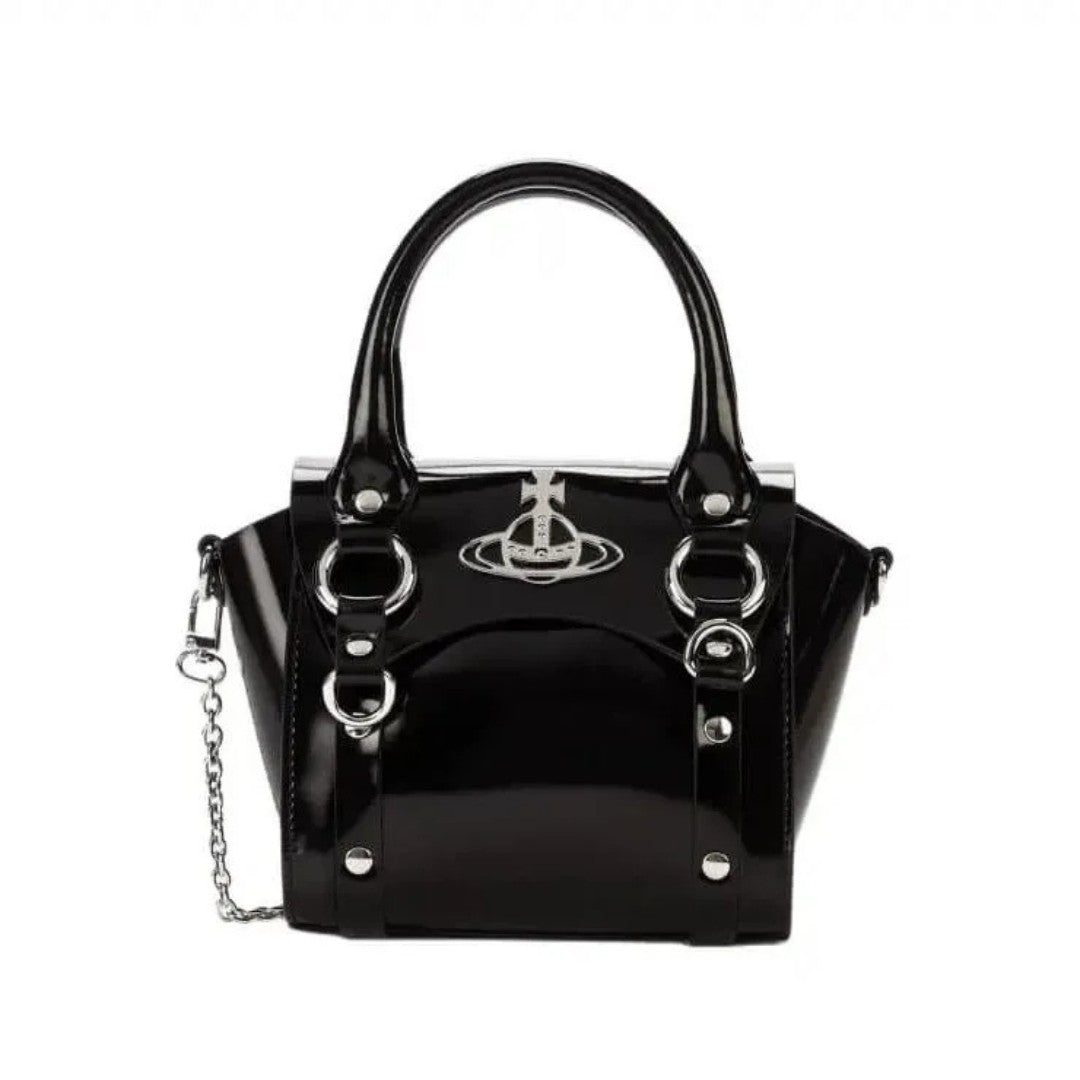 Croc-Effect Betty Mini Handbag