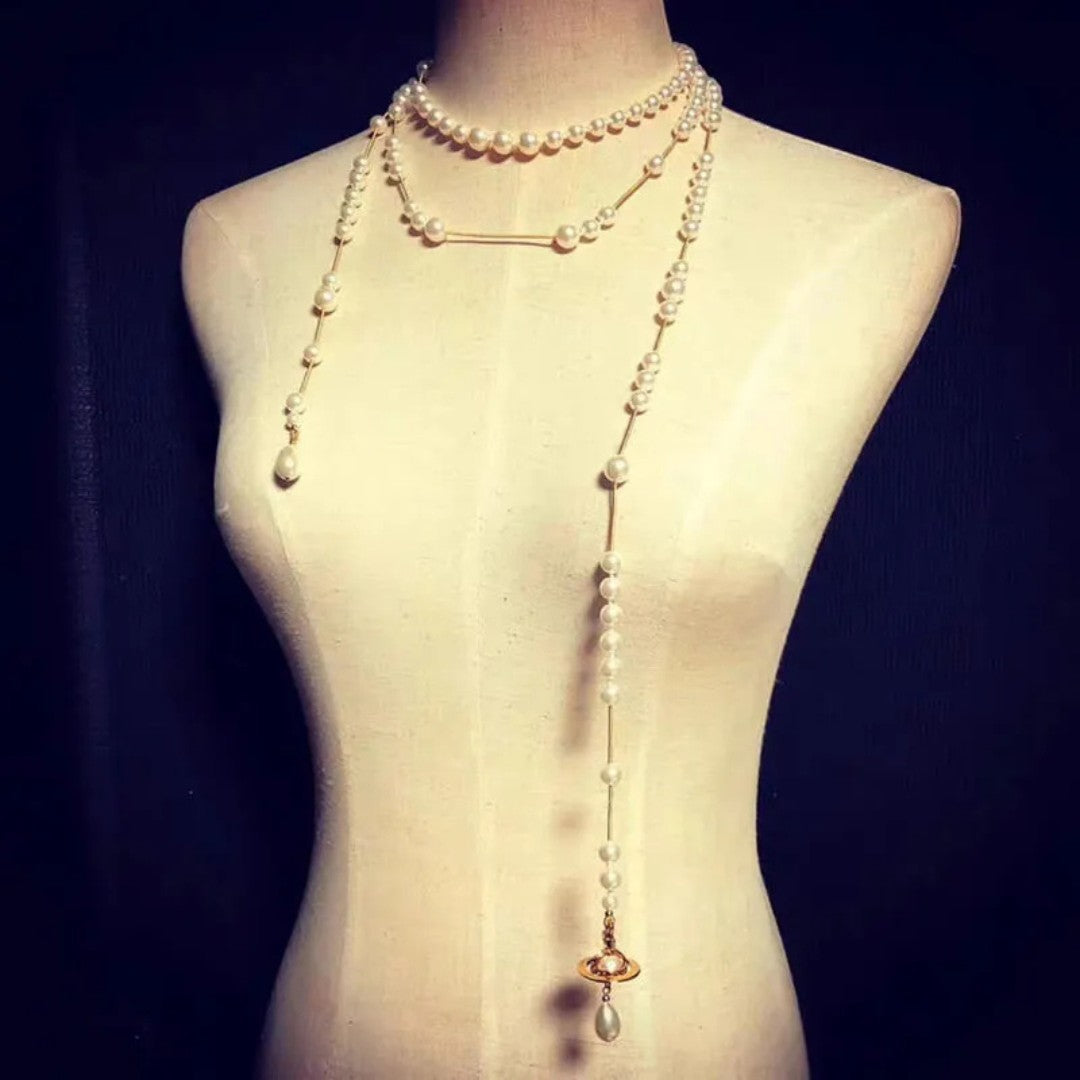 NANA Broken Pearl Necklace