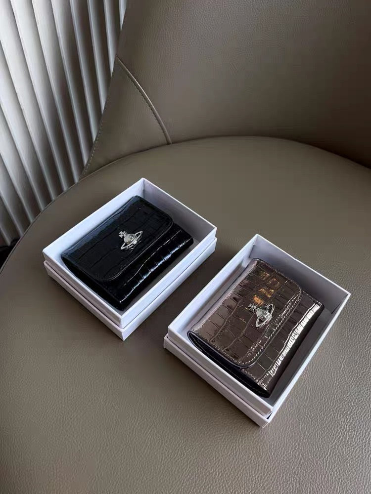Crocodile Skin Wallet (with box)
