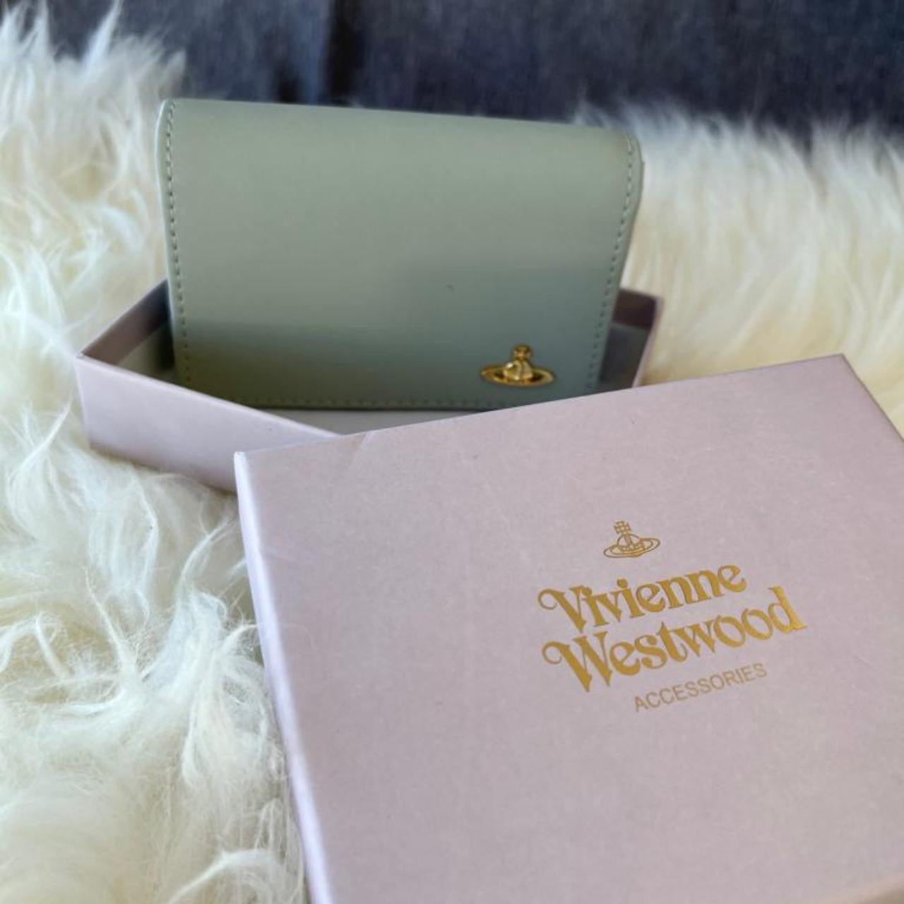 Turquoise Leather Wallet (with box)