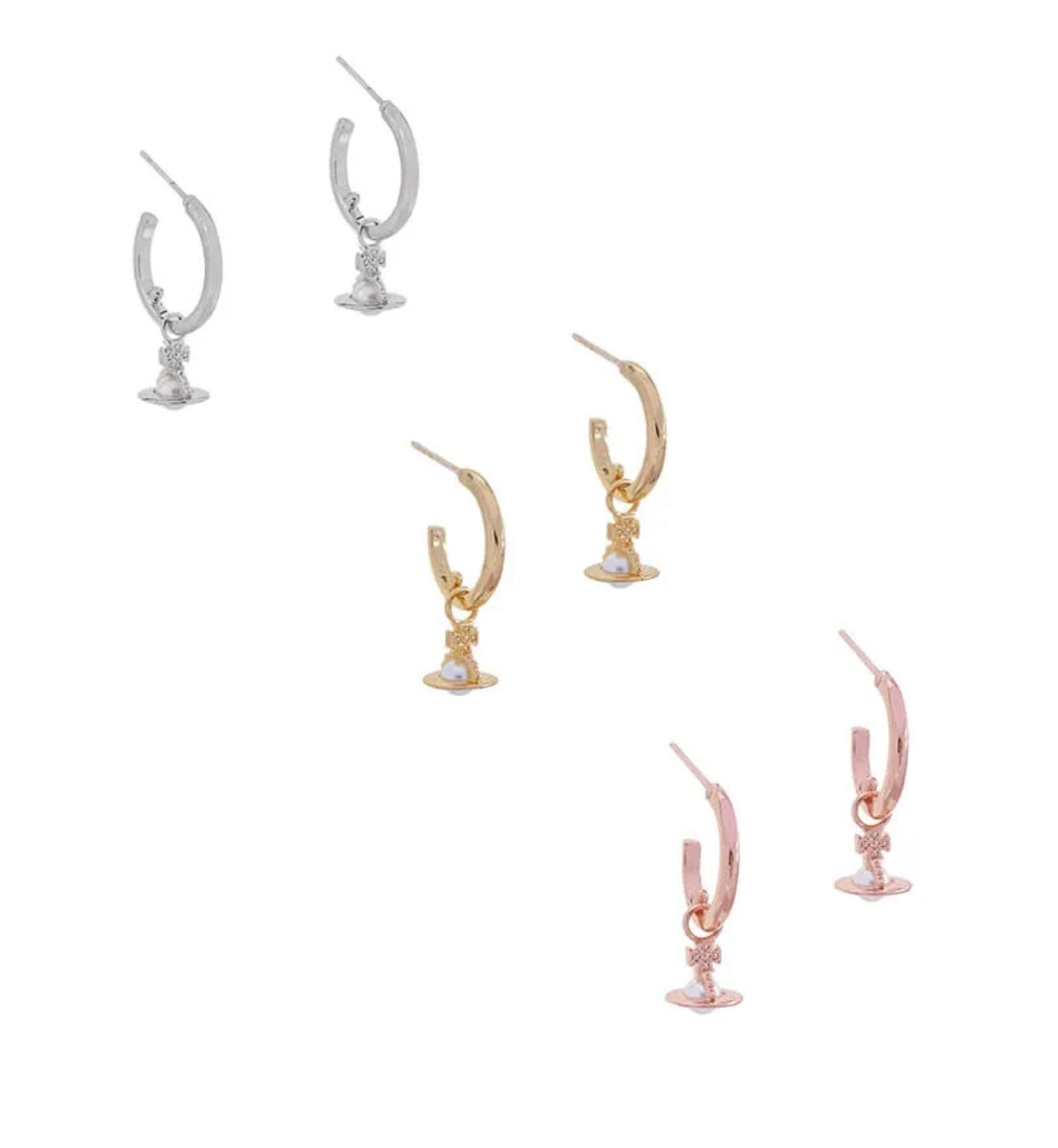 LAYLA Small Simple Pearl Earrings