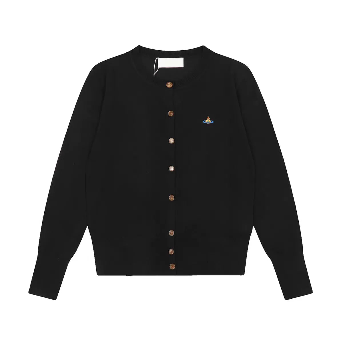 Classic Knit Button-Up Cardigan